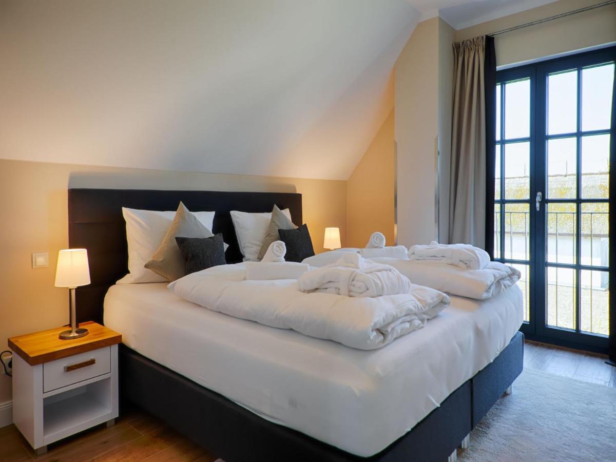 Reetland Am Meer - Luxus Reetdachvilla Mit 3 Schlafzimmern, Sauna Und Kamin F18 Dranske Luaran gambar